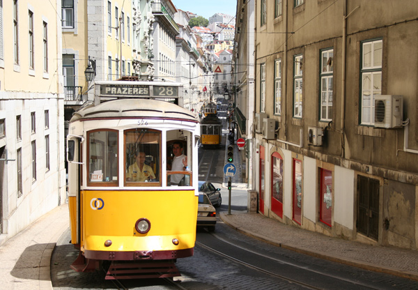 Image result for tram 28 lisbon